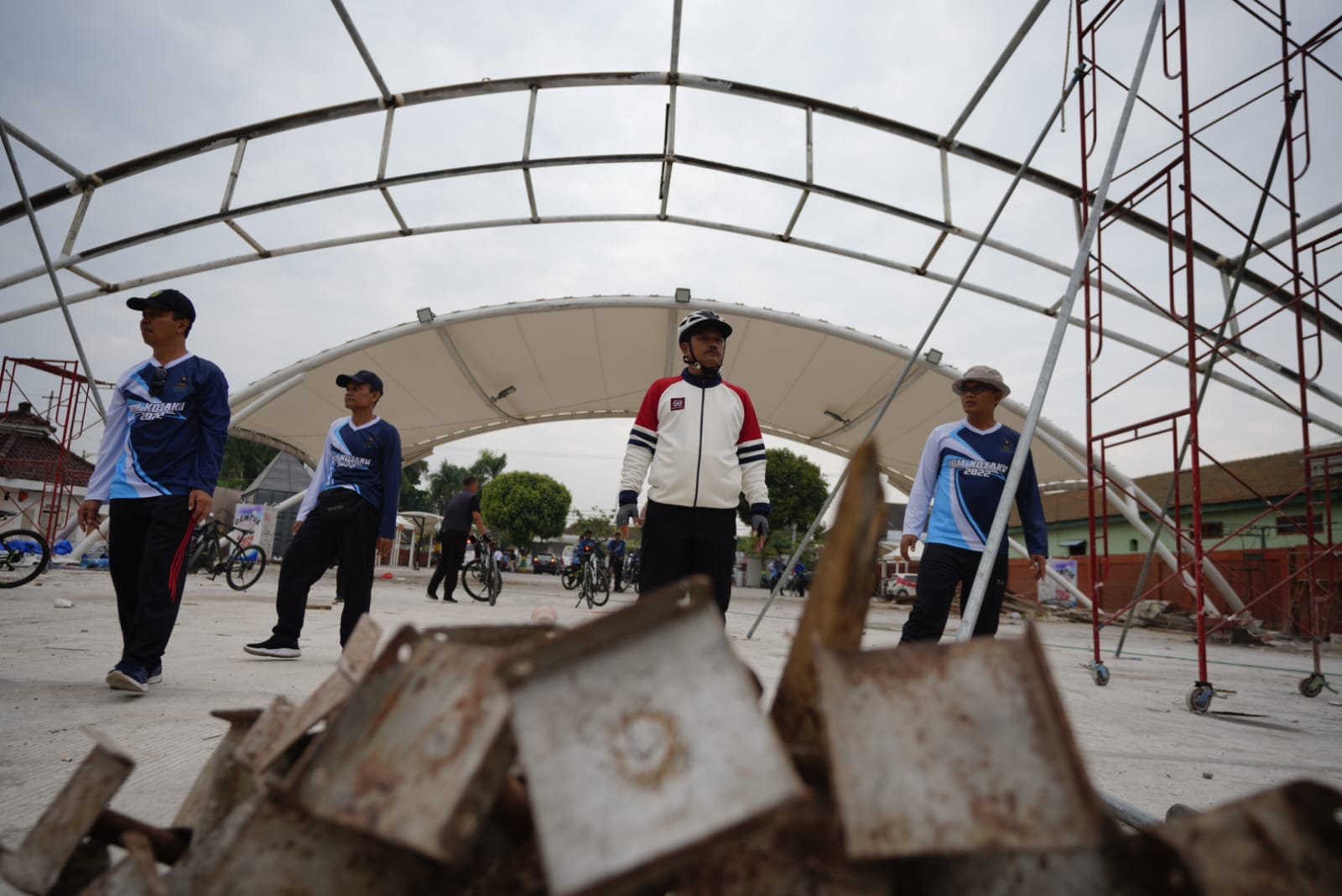 Gowes Tiga Kelurahan, Wali Kota Hadiri Pertemuan Dengan Masyarakat