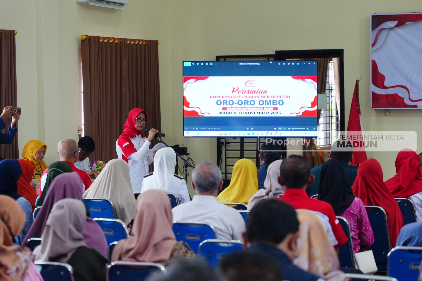 KMP Oro-Oro Ombo Diresmikan, Wali Kota Dr. Maidi: KMP Harus Bawa Kesejahteraan