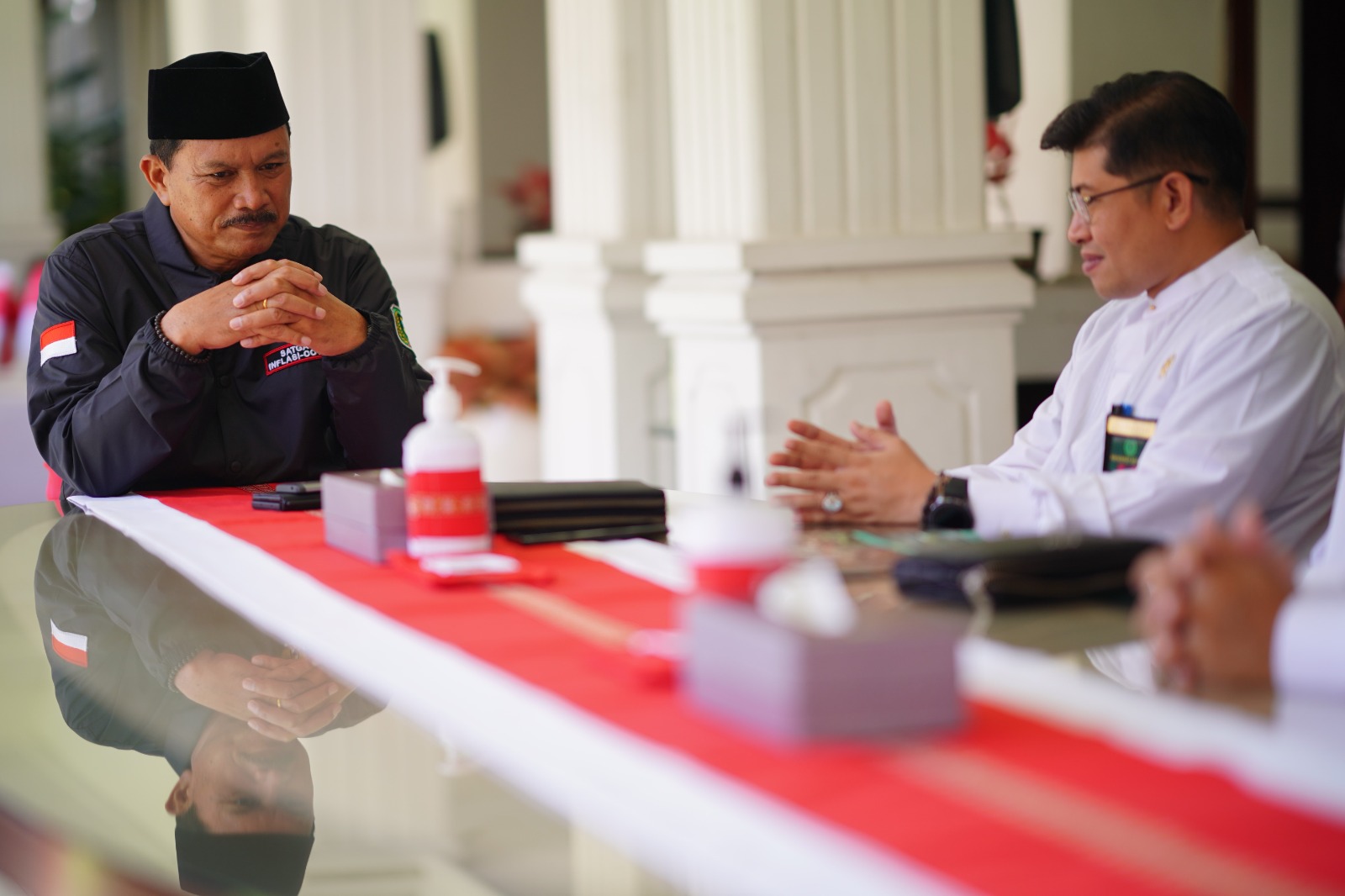 Audiensi Bersama Dua Instansi, Wali Kota Maidi Harapkan Saling Bersinergi