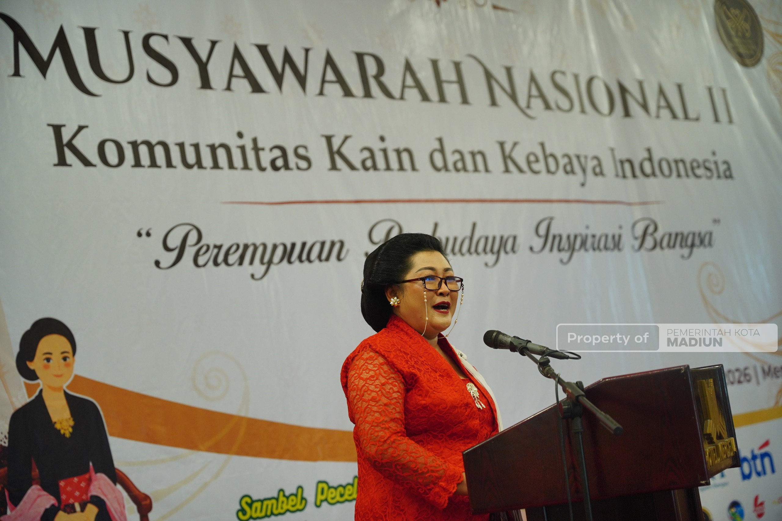 Buka Munas II KKI, Plt Wali Kota Madiun Apresiasi Peran Komunitas Pelestari Kain dan Kebaya