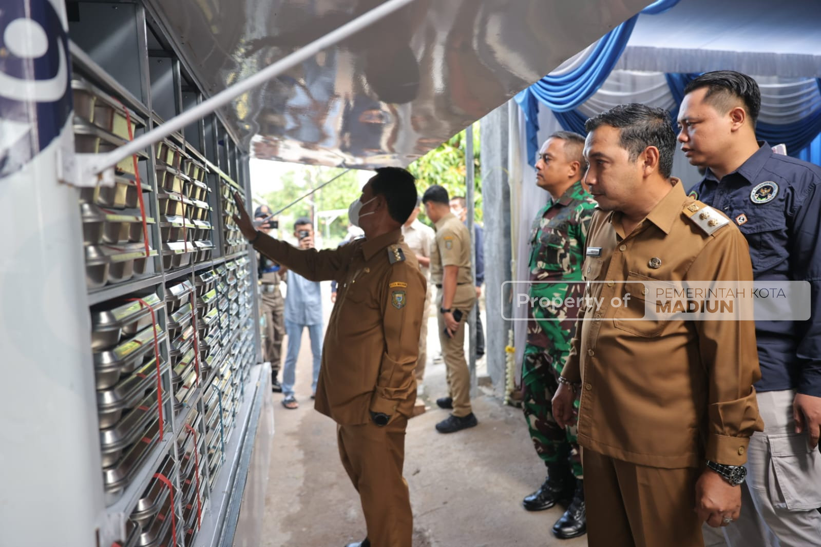 Jadi Dapur MBG Kedelapan, Wali Kota Madiun Resmikan Operasional SPPG Adzkia Nugraha