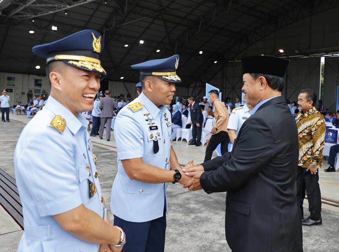 Hadiri Sertijab Danlanud, Wali Kota Harap Sinergi Semakin Kuat Untuk Jaga Kondusifitas Madiun Raya