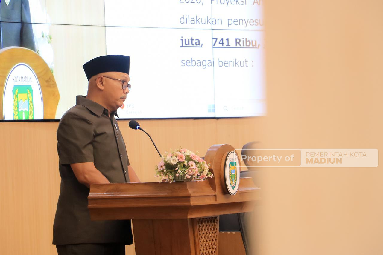 Pembahasan Raperda APBD 2026 Berlanjut, Fraksi-Fraksi DPRD Kota Madiun Sampaikan PU Dalam Paripurna