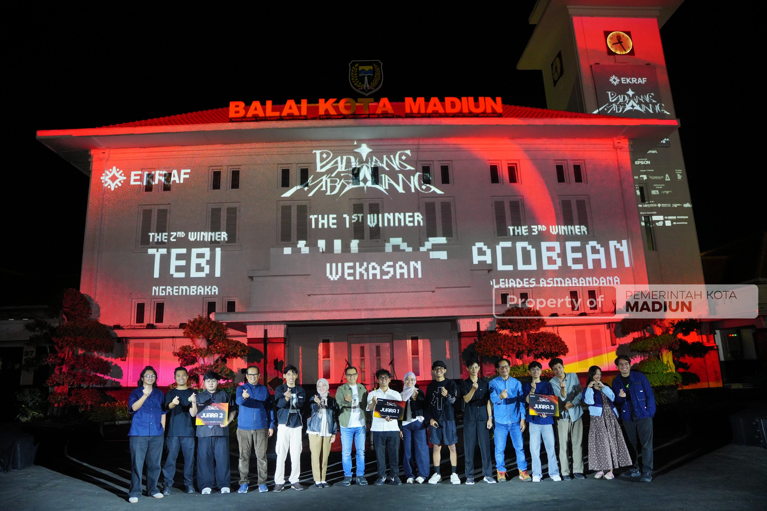 Padhang Mbranang 2026 Selesai, Plt Wali Kota Harap ke Depan Masyarakat Juga Turut Berkarya