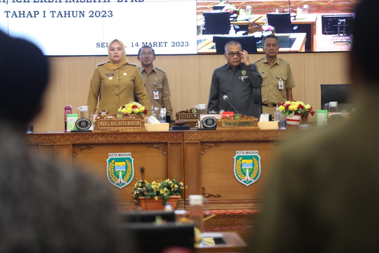 Pemkot Madiun Mulai Bahas Tiga Raperda Inisiatif DPRD Melalui Sidang Paripurna