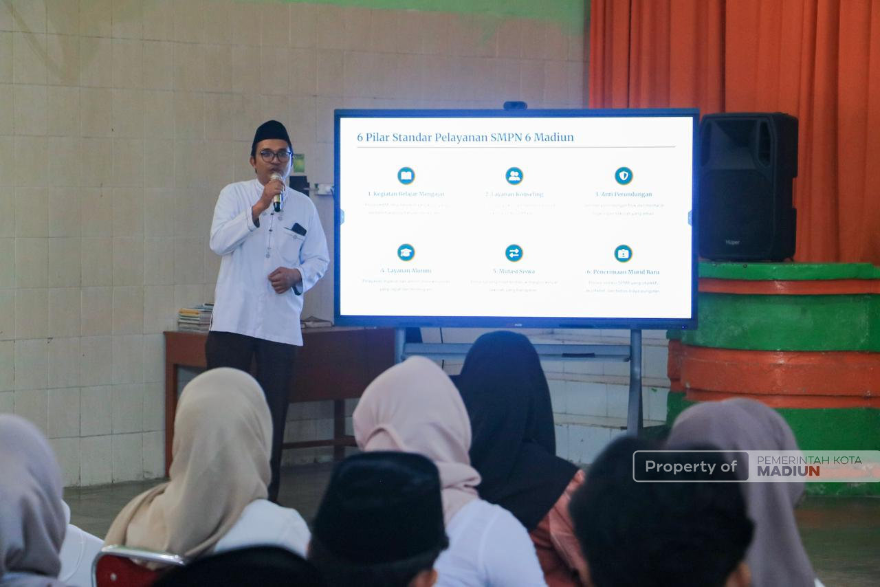 Tingkatkan Kualitas dan Transparasi Layanan, SMP Negeri 6 Madiun Gelar Forum Komunikasi Publik