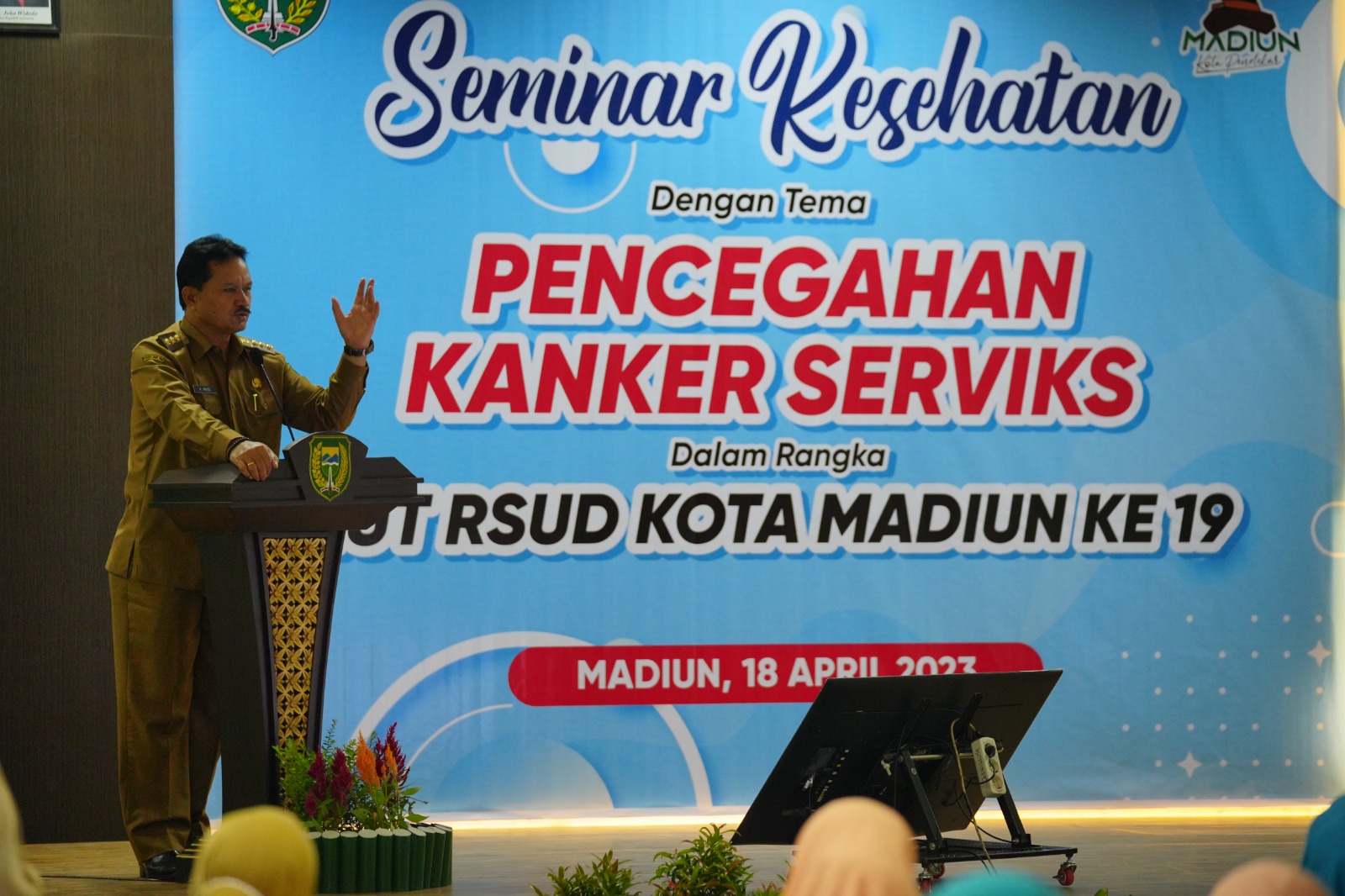 HUT Ke-19 RSUD Kota Madiun, Wali Kota: Usia Muda Penampilan Dewasa