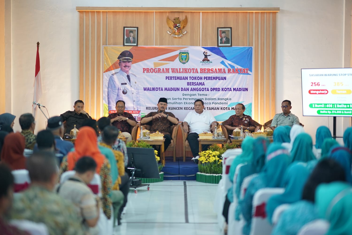 Keliling Tiga Kelurahan, Wali Kota Hadiri Pertemuan Dengan Perwakilan Organisasi Masyarakat Dan DPRD