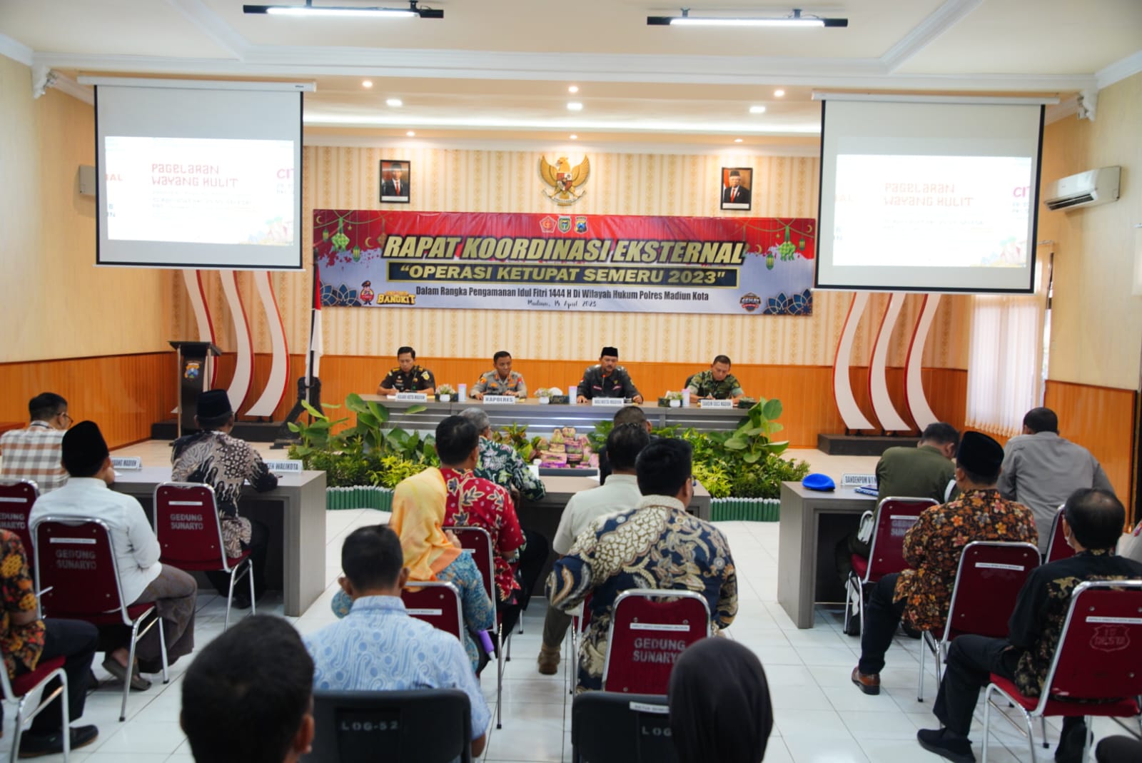 Jelang Operasi Ketupat Semeru 2023, Wali Kota Ikuti Rakor Bersama Forkopimda