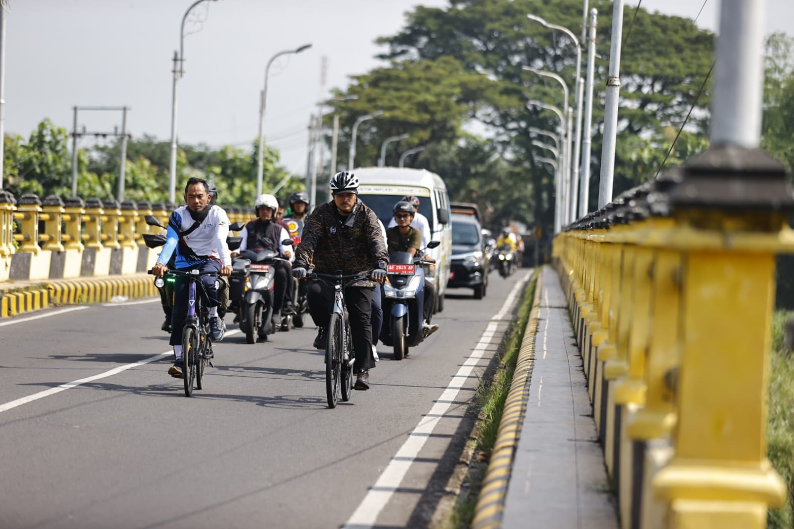 Gowes Tiga Kelurahan, Wali Kota Kumpulkan PR Pembangunan Hingga Ke Gang Kecil