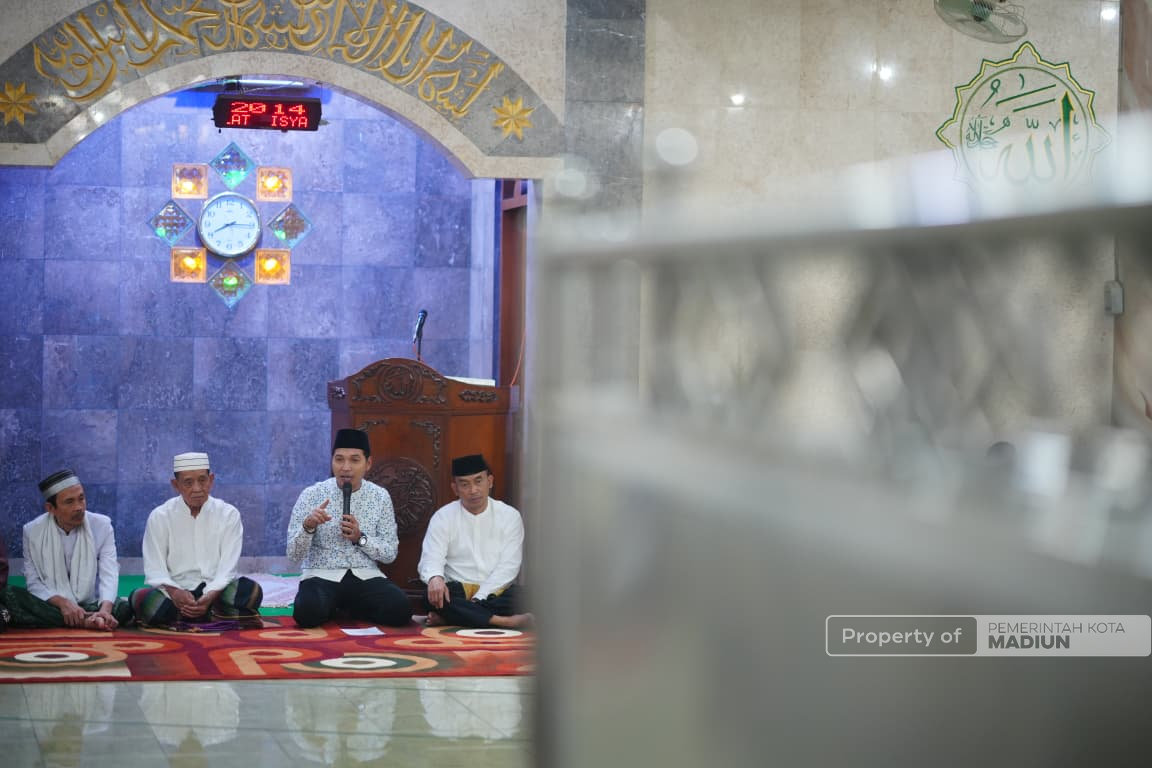 Safari Ramadan, Plt Wali Kota Madiun Kunjungi Masjid At-Taqwa