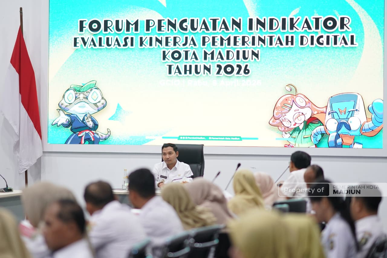 Gelar Penguatan Pemerintah Digital, Plt Wali Kota Targetkan 90 Persen Layanan Berbasis Digital