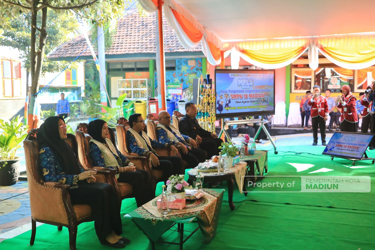 Cetak Generasi Cerdas dan Berkarakter, Plt Wali Kota Madiun Perkuat Pendidikan Karakter Sejak MPLS