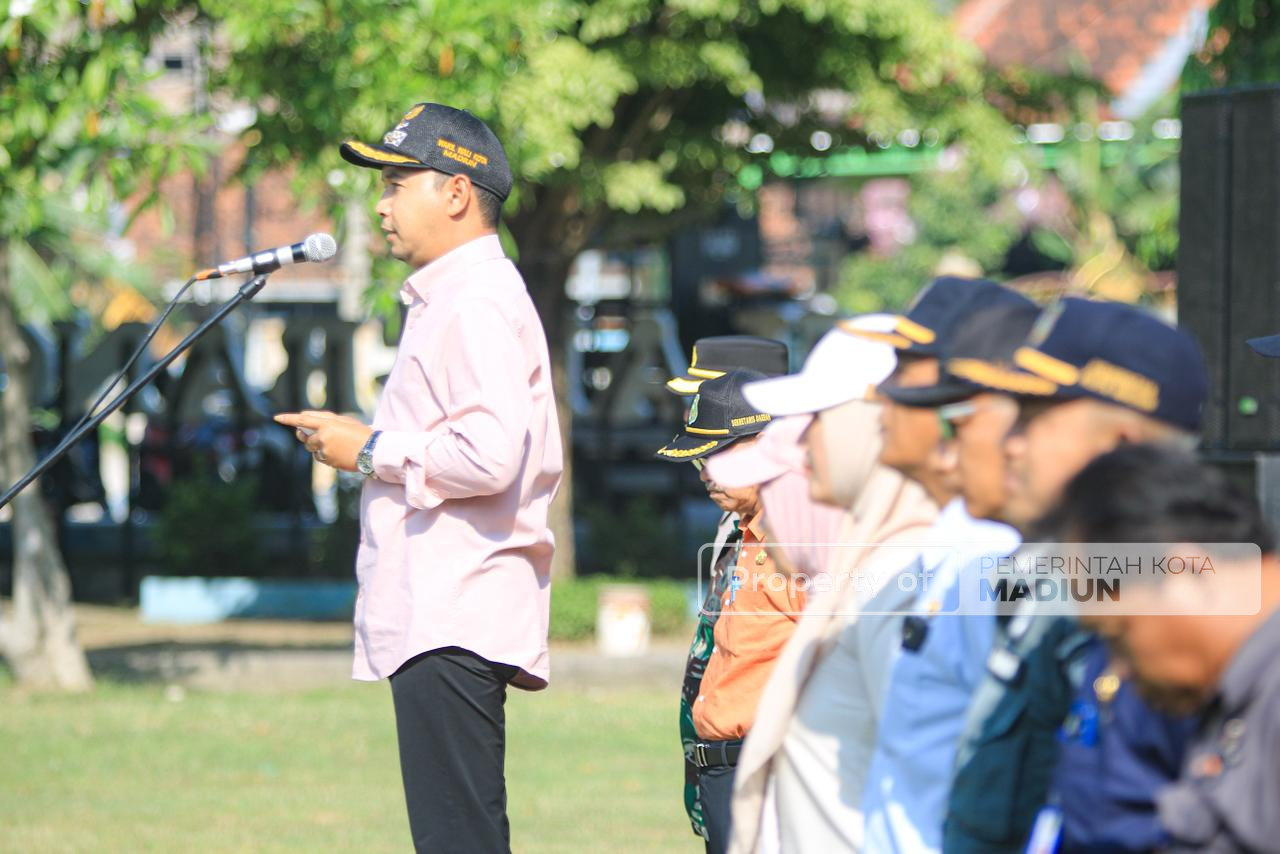Apel Kesiapsiagaan Bencana, Pemkot Madiun Tegaskan Sinergi Hadapi Risiko Hidrometeorologi