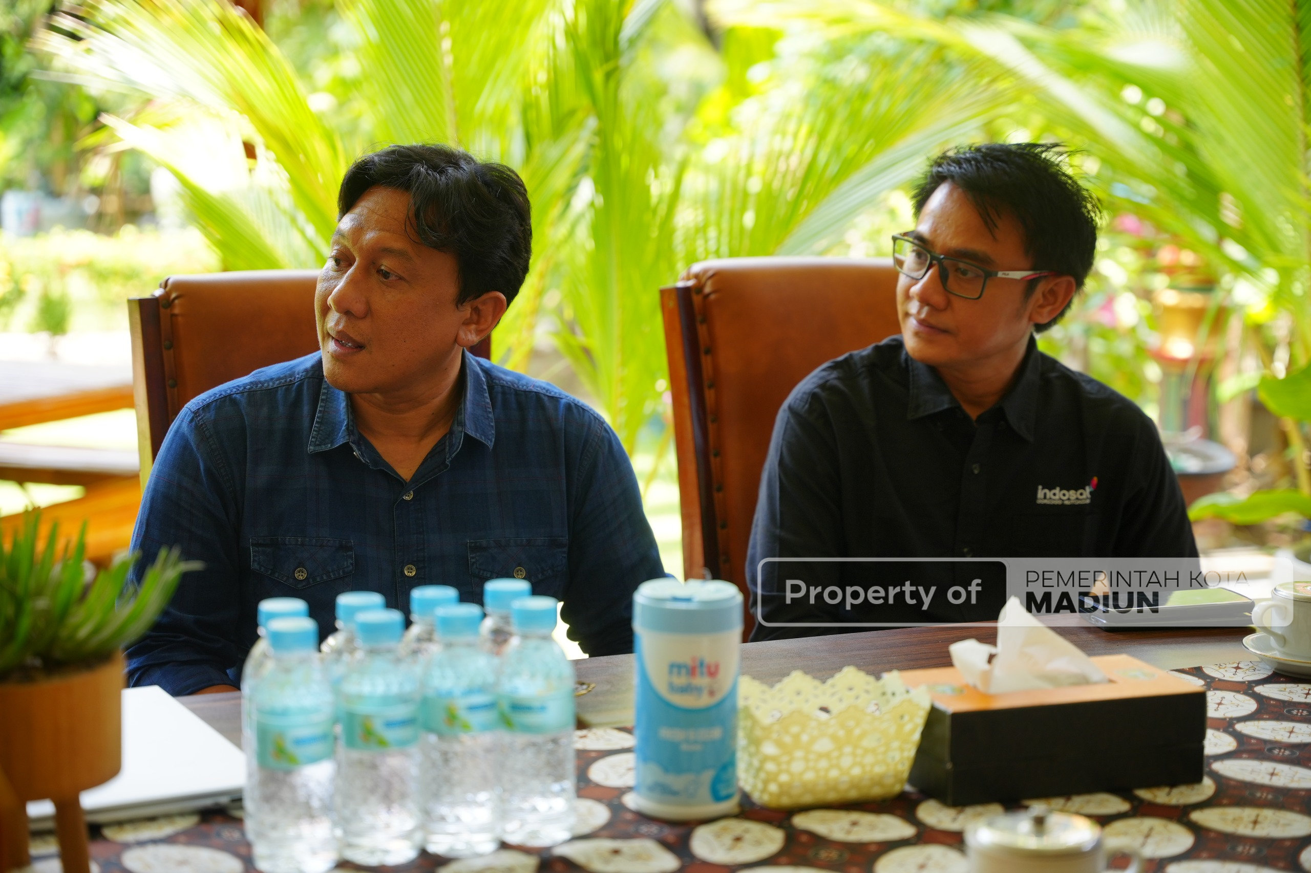 Audiensi dengan PT. Indosat, Wawali Dorong Pemberdayaan UMKM Berkelanjutan