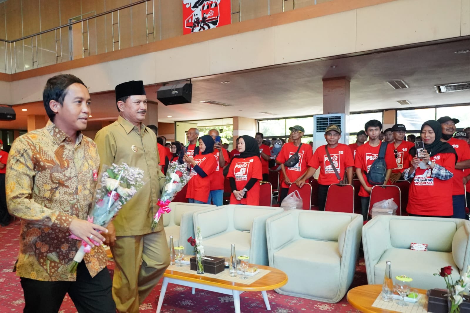 Hadiri Kopdarda PSI, Wali Kota Pesan Jaga Solidaritas Organisasi