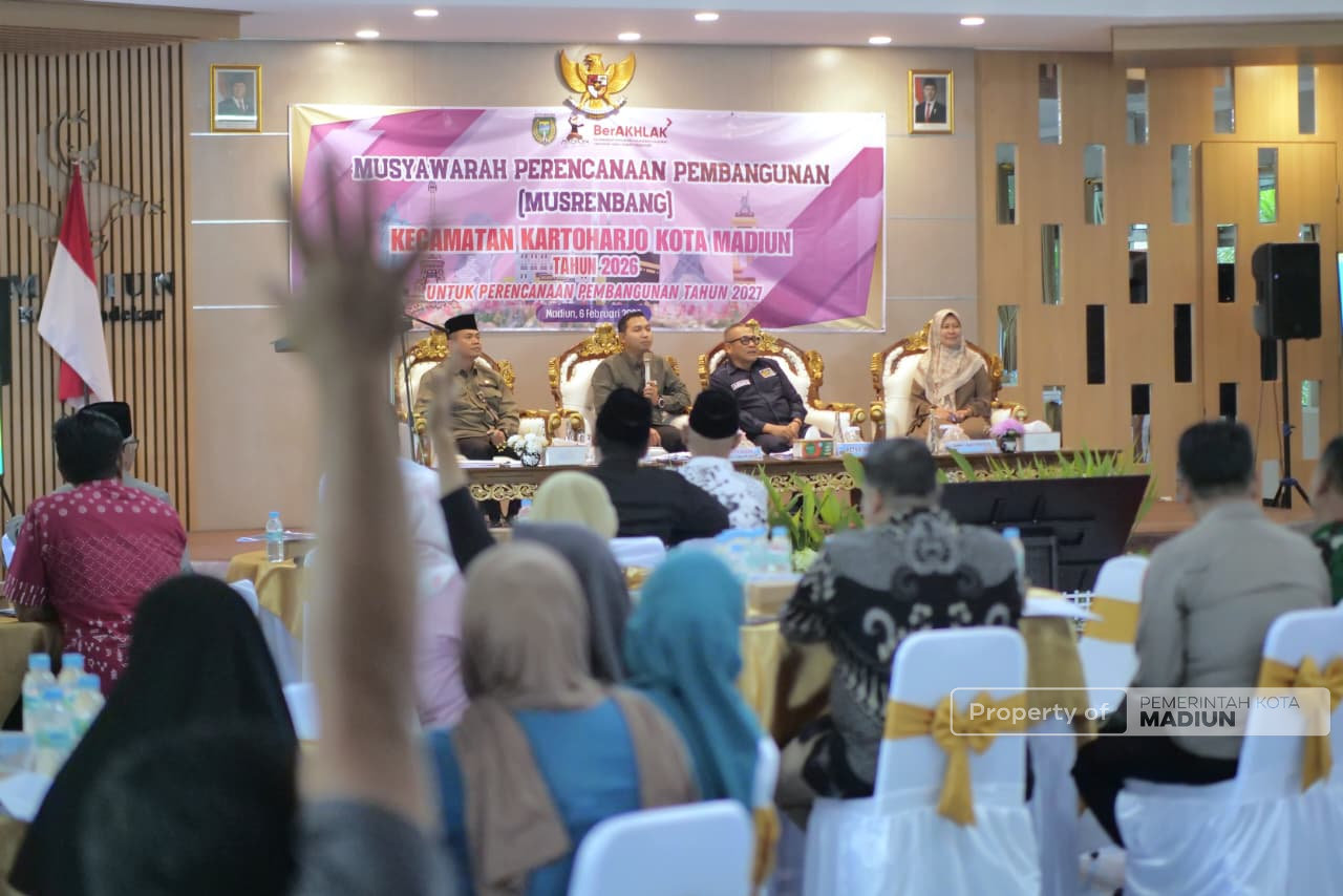 Musrenbang Kecamatan Kartoharjo, Tampung Usulan Pembangunan 2027