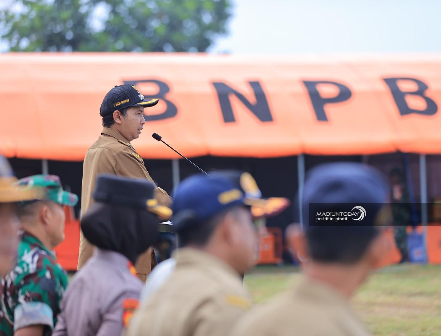 Apel Kesiapsiagaan Bencana 2026, Pemkot Madiun Perkuat Kolaborasi dan Latihan Penyelamatan Gedung Tinggi