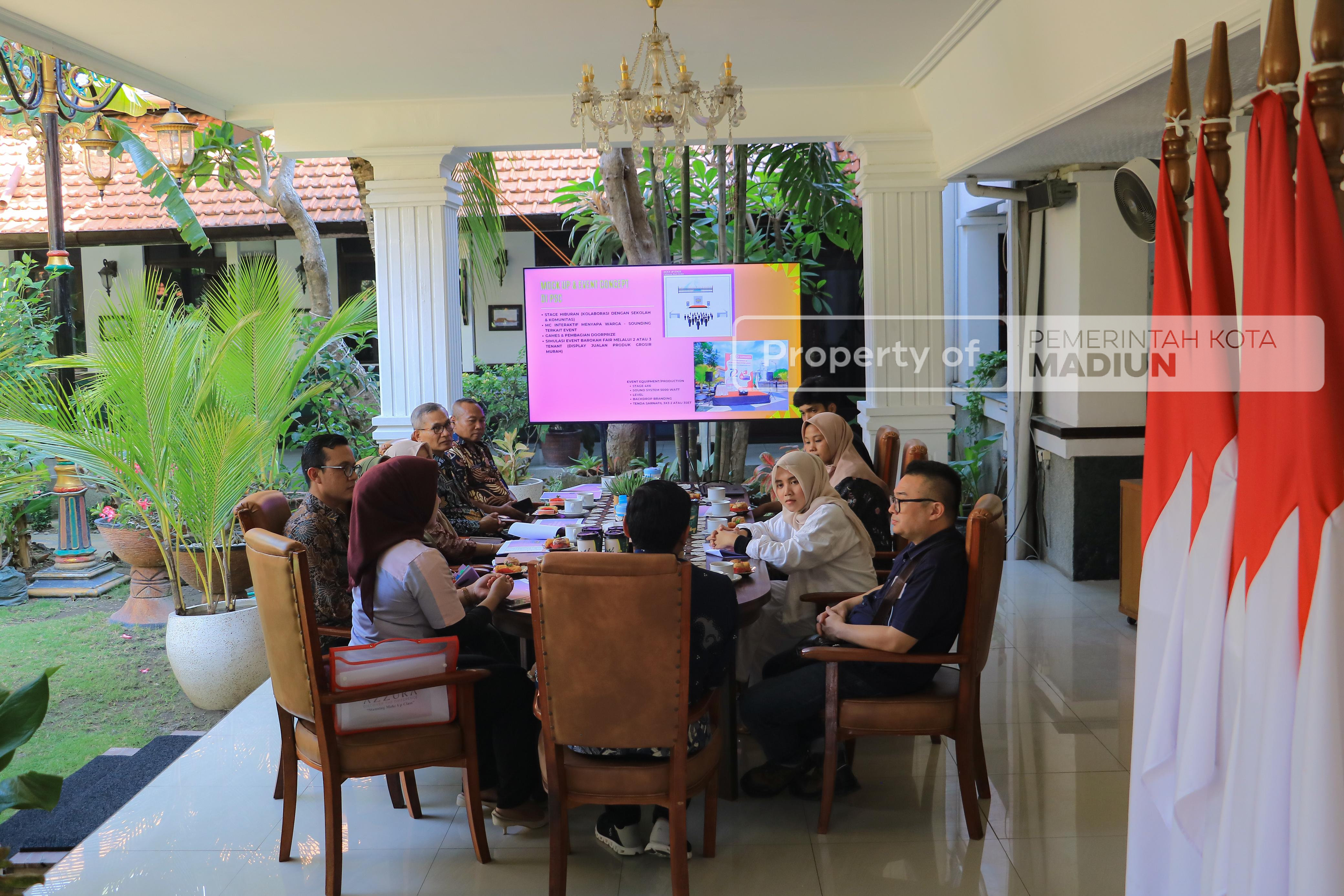 Wawali Terima Audiensi Dua Penyelenggara, Senam Zumba dan Meafest Siap Guncang Kota