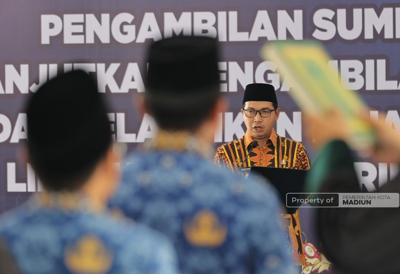 Pemkot Madiun Lantik 69 PNS, Plt Wali Kota Tekankan Pengabdian dan Kinerja Pelayanan