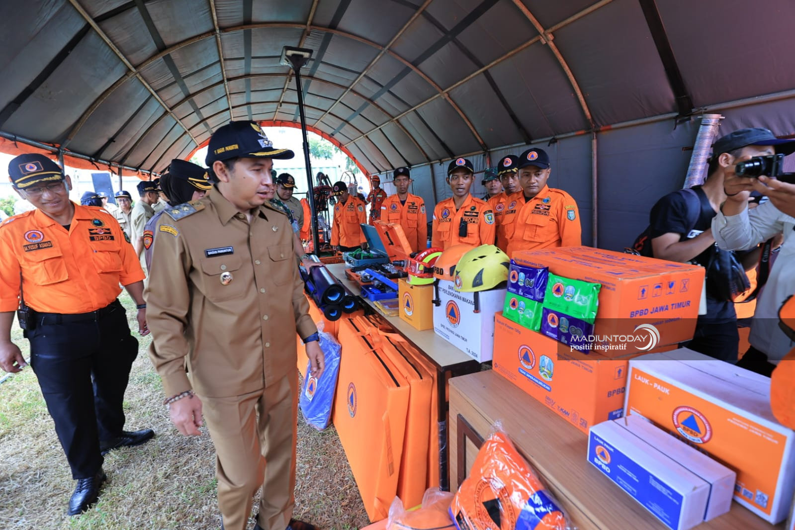 Apel Kesiapsiagaan Bencana 2026, Pemkot Madiun Perkuat Kolaborasi dan Latihan Penyelamatan Gedung Tinggi
