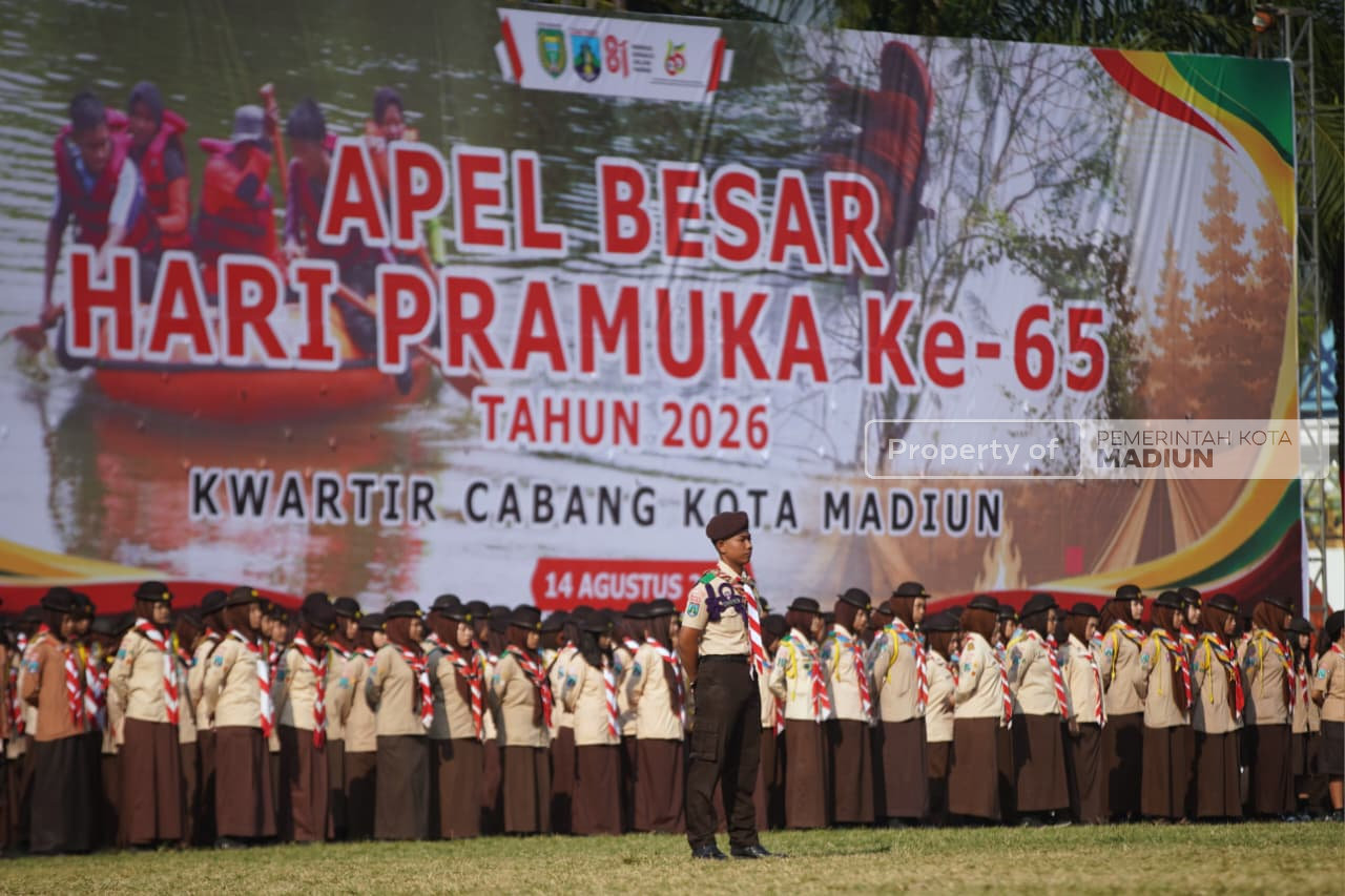 Hari Pramuka ke-65, Gerakan Pramuka Kota Madiun Didorong Dukung Swasembada Pangan