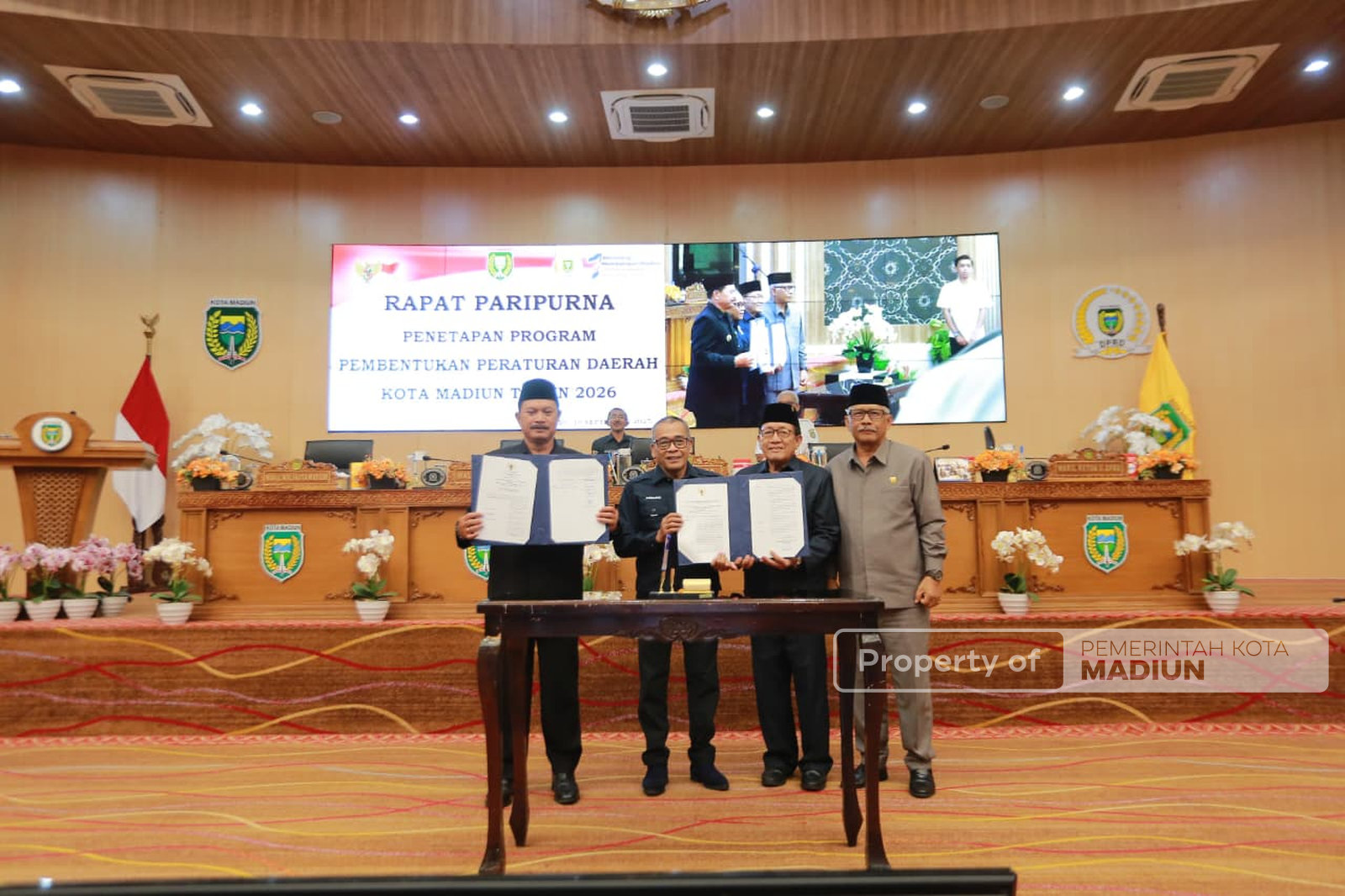 Pemkot dan DPRD Kota Madiun Sepakati Propemperda 2026