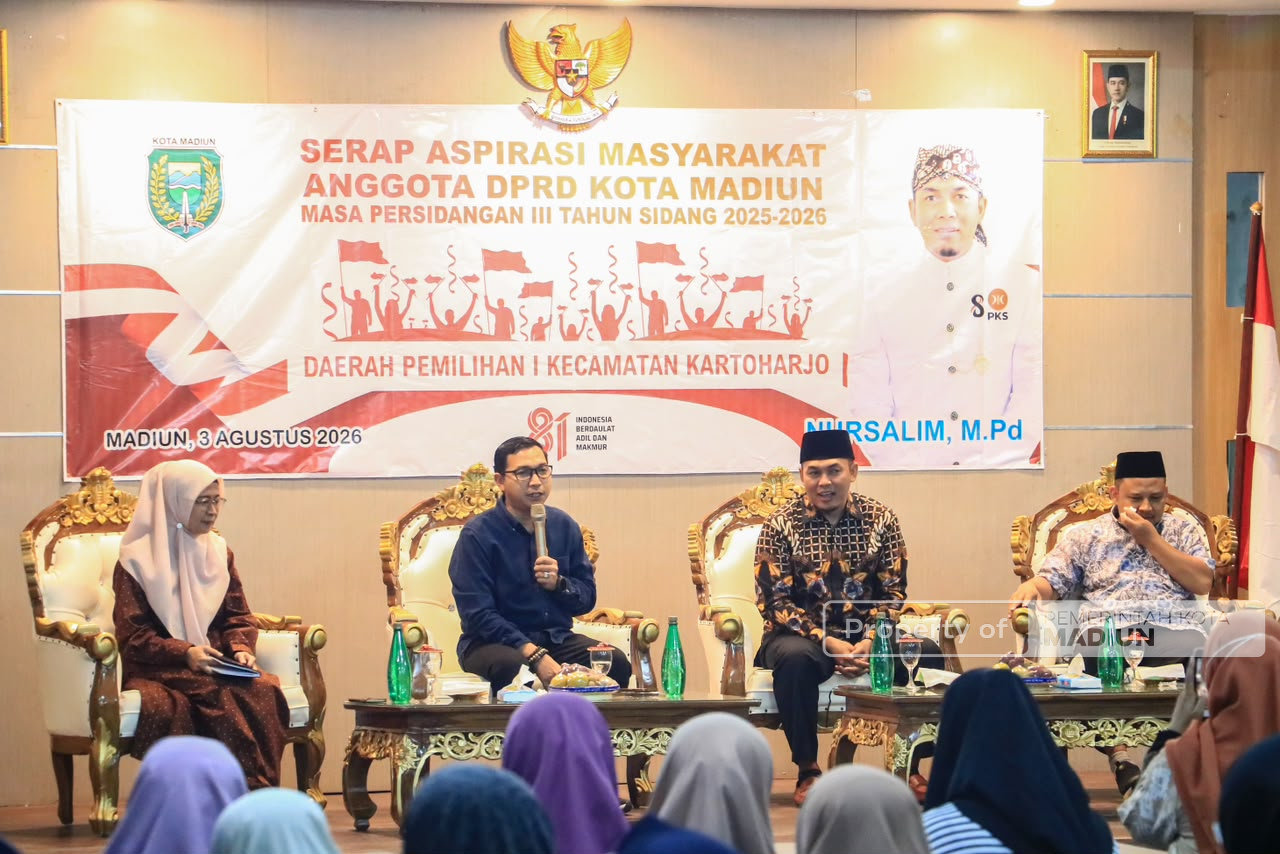 Reses DPRD, Plt Wali Kota Paparkan Arah Pembangunan Kota Madiun, SDM Unggul hingga Zero Waste Jadi Prioritas