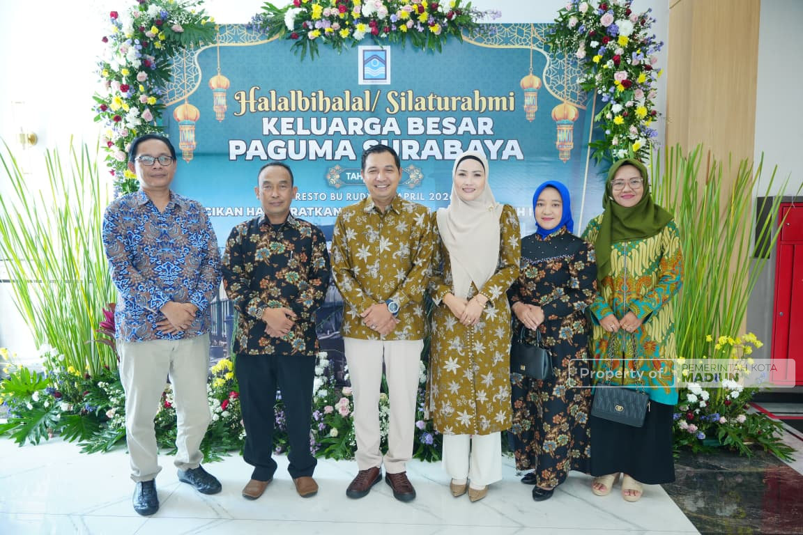 Plt Wali Kota Madiun Hadiri Halalbihalal PAGUMA, Perkuat Sinergi dengan Warga Perantauan