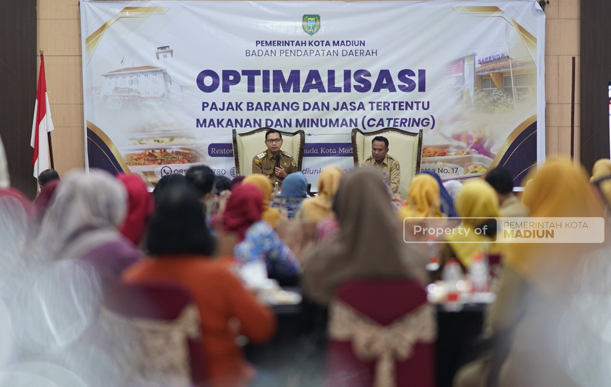 Buka Sosialisasi Optimalisasi PBJT, Plt Wali Kota Perkuat Kepatuhan Wajib Pajak