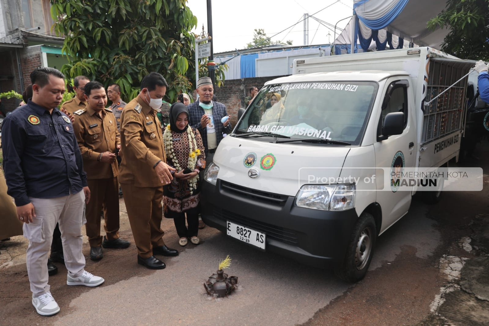 Jadi Dapur MBG Kedelapan, Wali Kota Madiun Resmikan Operasional SPPG Adzkia Nugraha