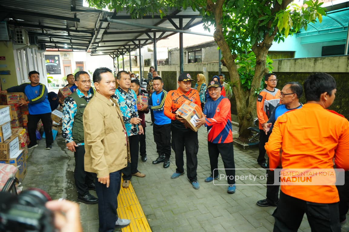 Pemkot Madiun Kirim Bantuan Korban Bencana Sumatera, Total Ada Sembilan Truk di Tahap Pertama