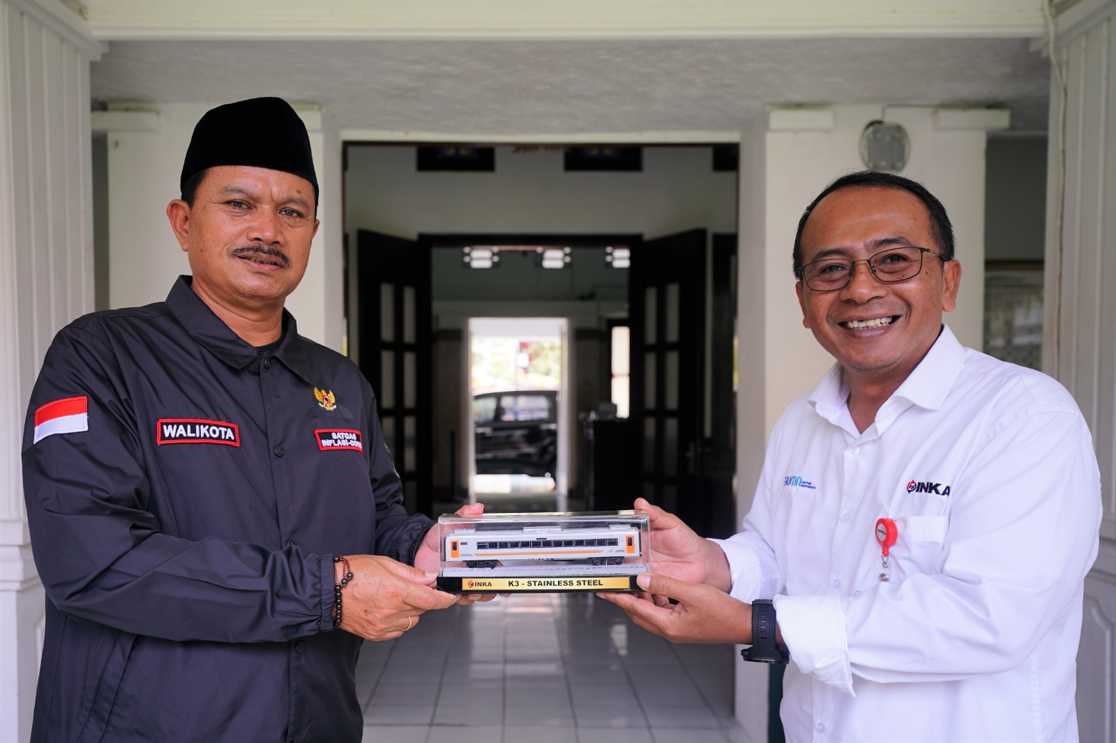 Audiensi Bersama Dua Instansi, Wali Kota Maidi Harapkan Saling Bersinergi