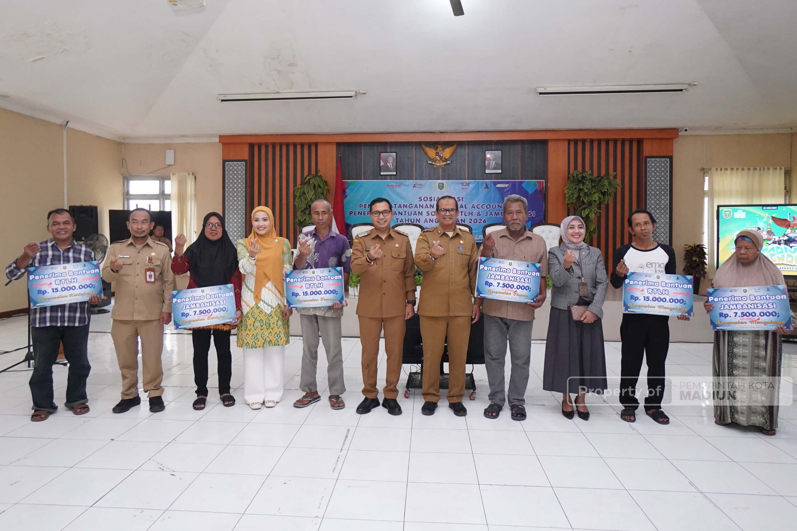 Plt Wali Kota Madiun Percepat Penanganan RTLH dan Jambanisasi, Wujudkan Hunian Layak bagi Warga