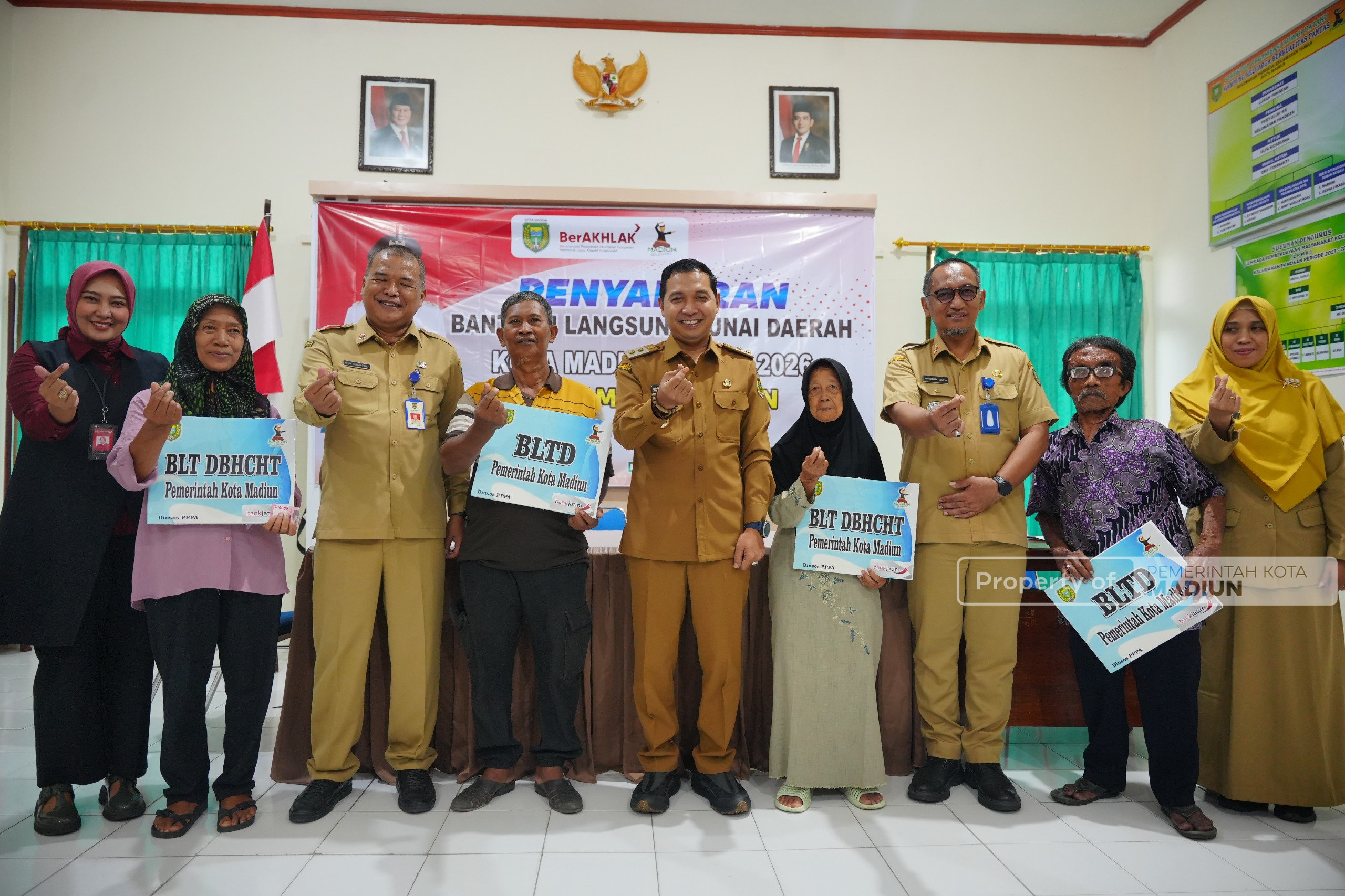 Dongkrak Ekonomi Warga, Pemkot Madiun Salurkan BLTD 2026 Triwulan I Tahap Pertama