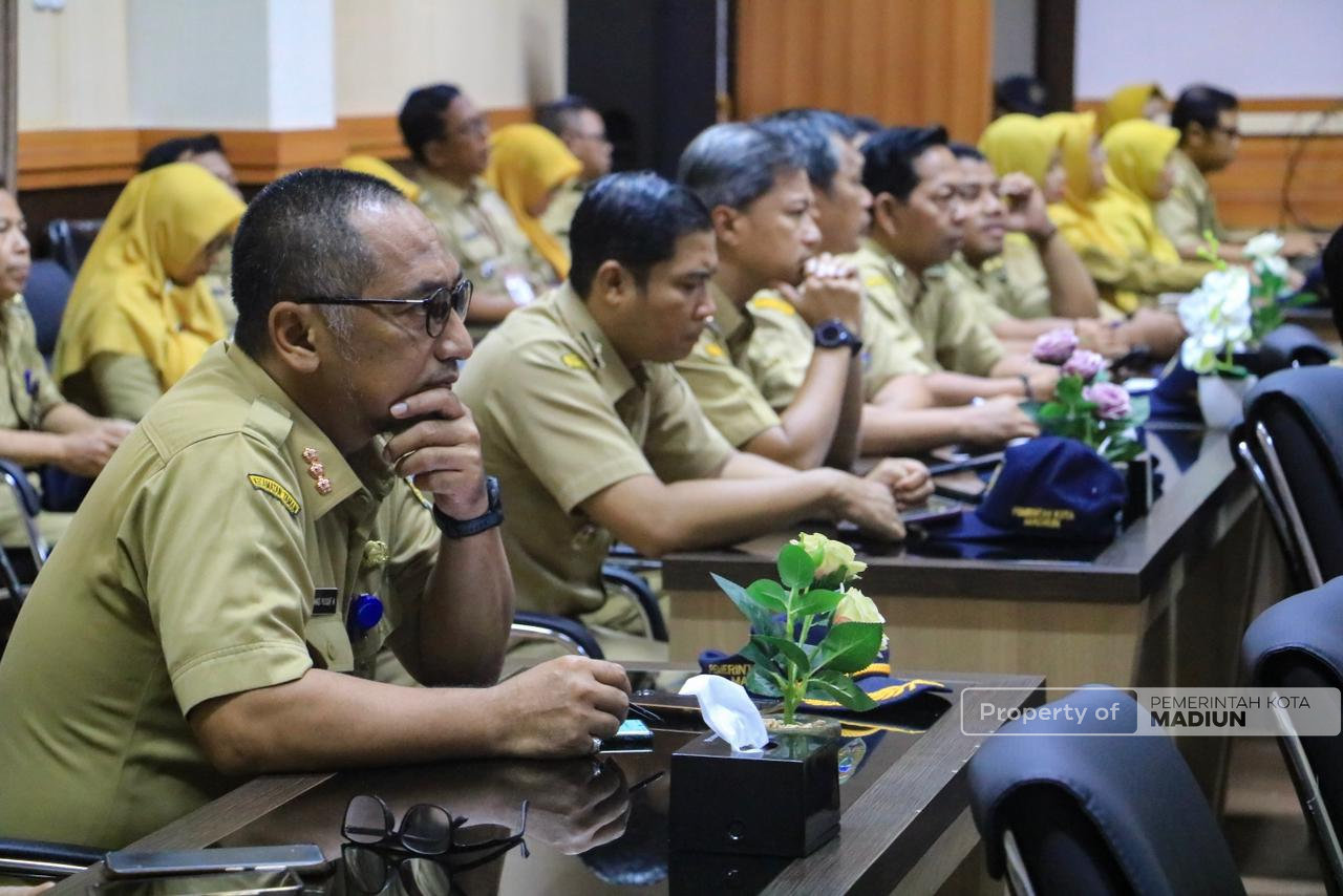 Optimalkan Jalannya Pembangunan Kota, Plt Wali Kota Pimpin Evaluasi Secara Berkala