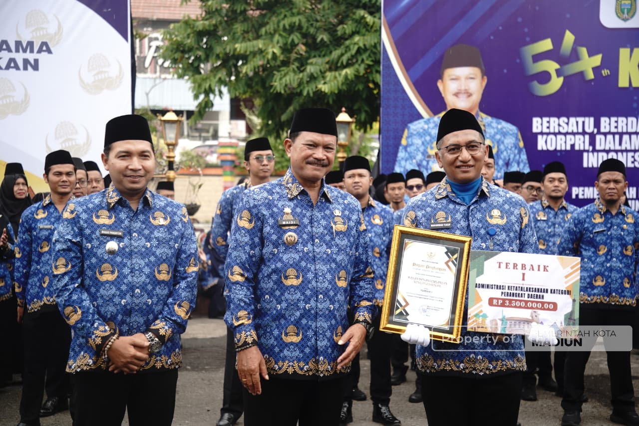 Di HUT ke-54 Korpri, Wali Kota Ingatkan ASN Jaga Etika dan Hasil Kerja