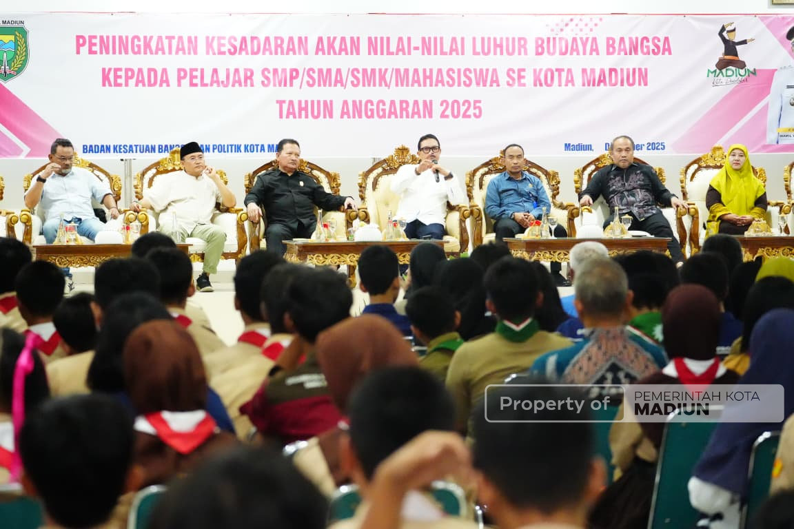 Dorong Pelajar Berkarakter, Wali Kota Ajak Generasi Muda Pegang Teguh Nilai Luhur Budaya