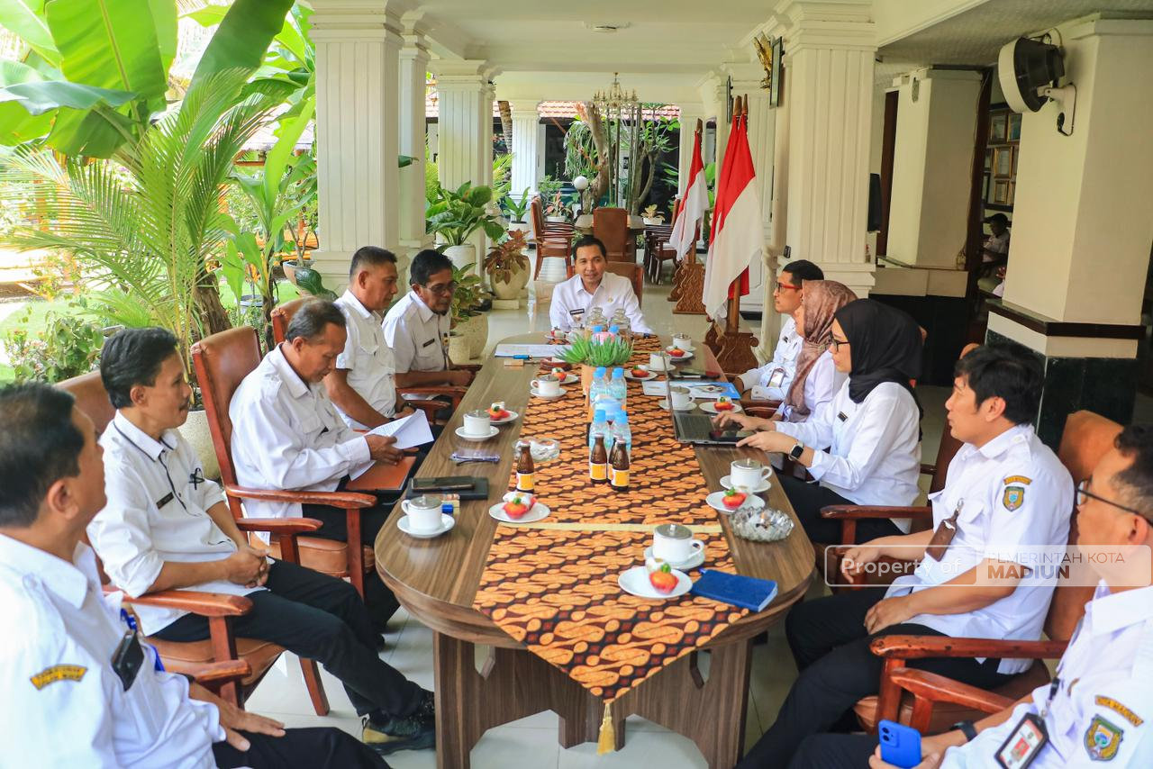 Pimpin Audiensi dengan BPN, Plt Wali Kota Perkuat Sinergi untuk Penataan Aset Daerah