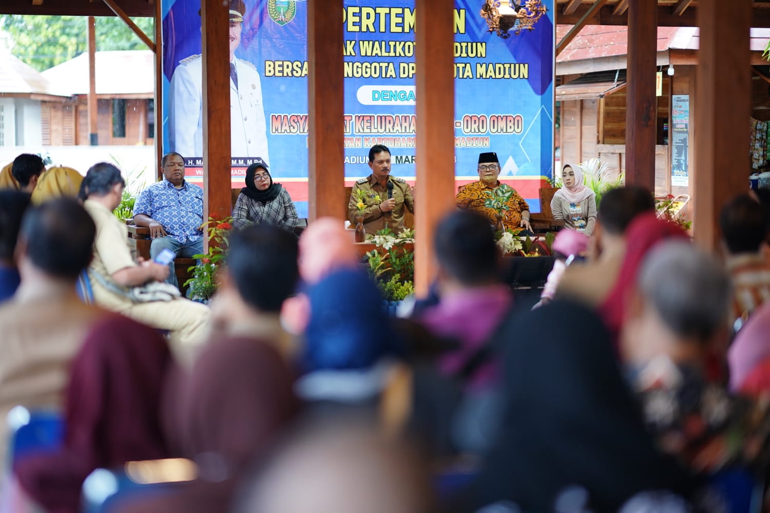 Sambang Warga di Dua Kelurahan, Wali Kota Pesan Jaga Kesehatan Selama Bulan Ramadan