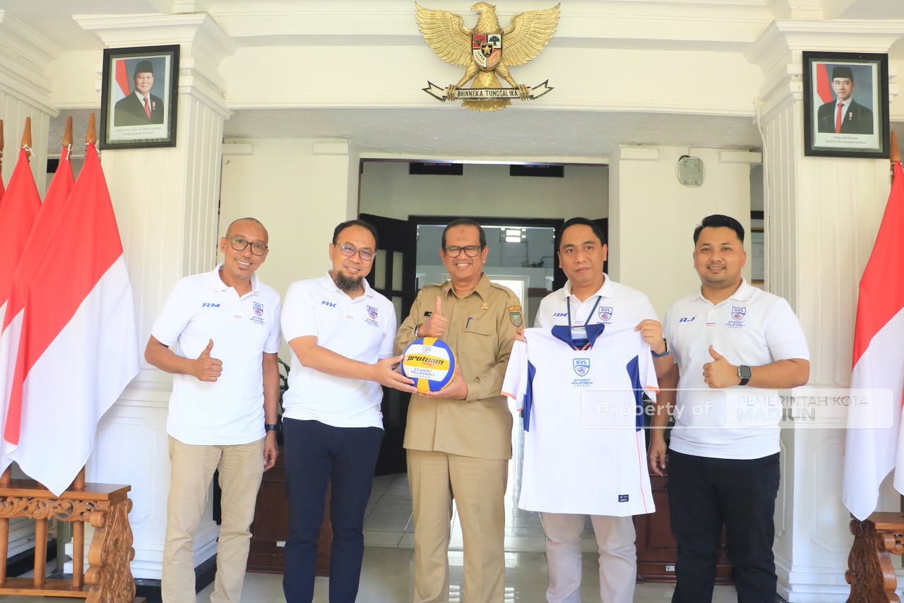 Terima Audiensi Tribun Jatim, Sekda Kota Madiun Dukung Pencarian Bibit Atlet Voli Berprestasi