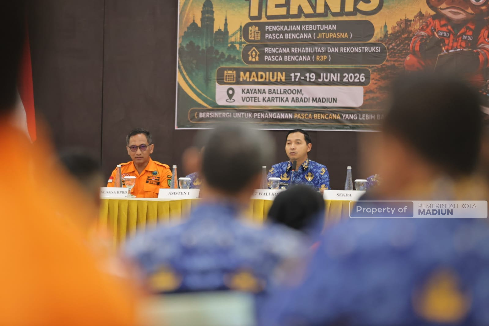 Buka Bimtek Jitupasna dan R3P, Plt Wali Kota Tekankan Perencanaan Pascabencana Harus Detail dan Tepat Sasaran