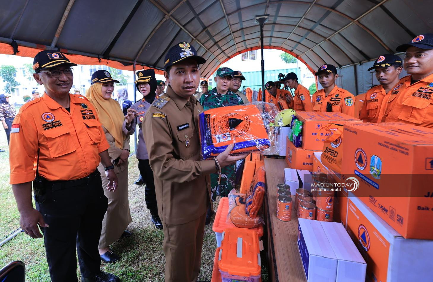 Apel Kesiapsiagaan Bencana 2026, Pemkot Madiun Perkuat Kolaborasi dan Latihan Penyelamatan Gedung Tinggi