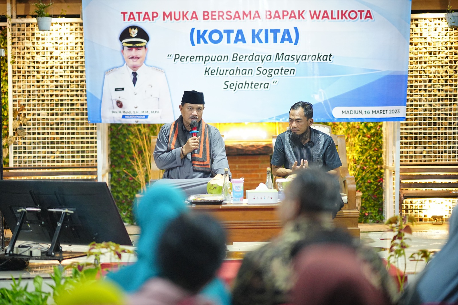 Kota Kita di Kelurahan Sogaten, Wali Kota Serap Aspirasi Jelang Ramadan