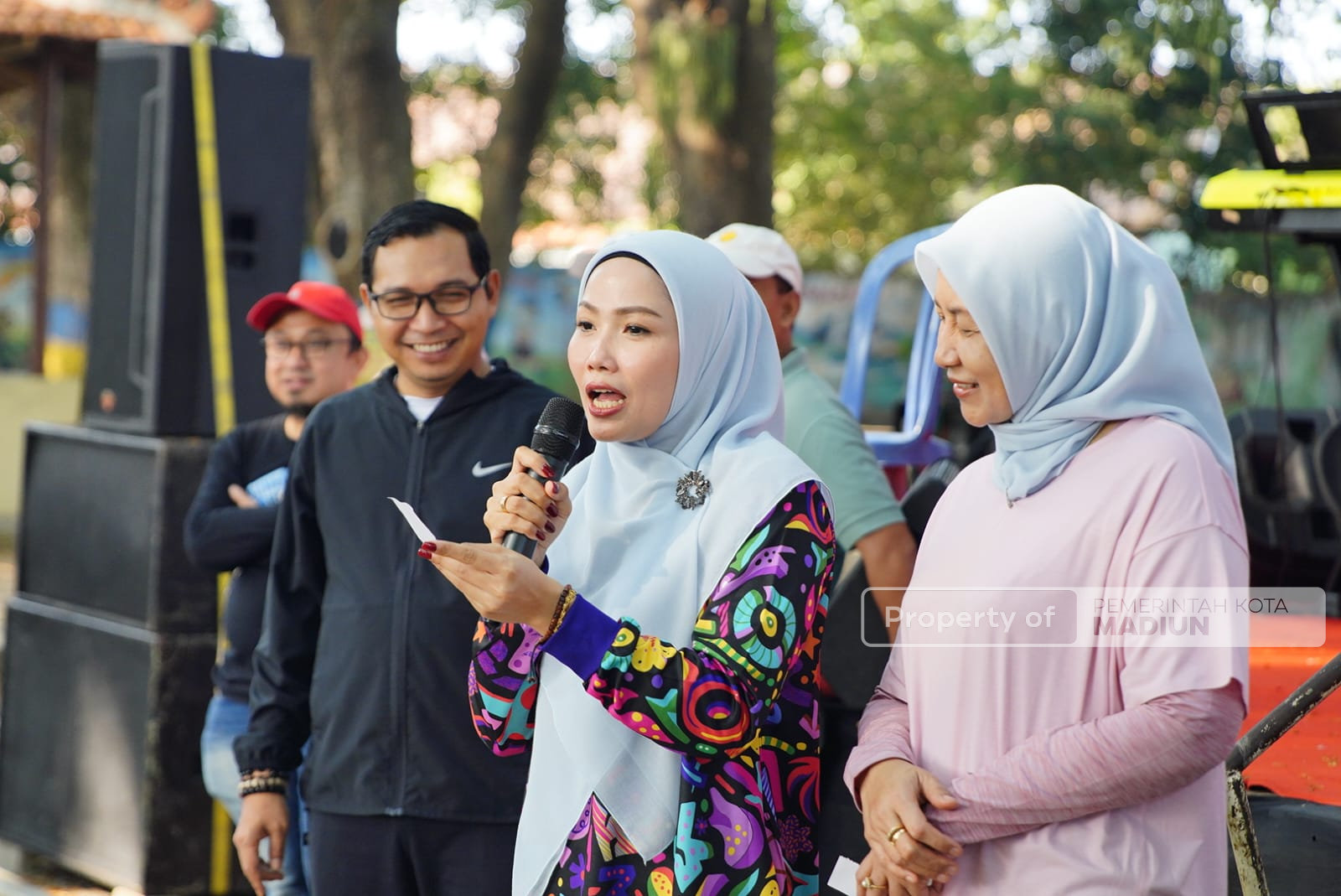 Plt Wali Kota Madiun Perkuat Sinergi BUMD Lewat Jalan Santai HUT ke-81 RI